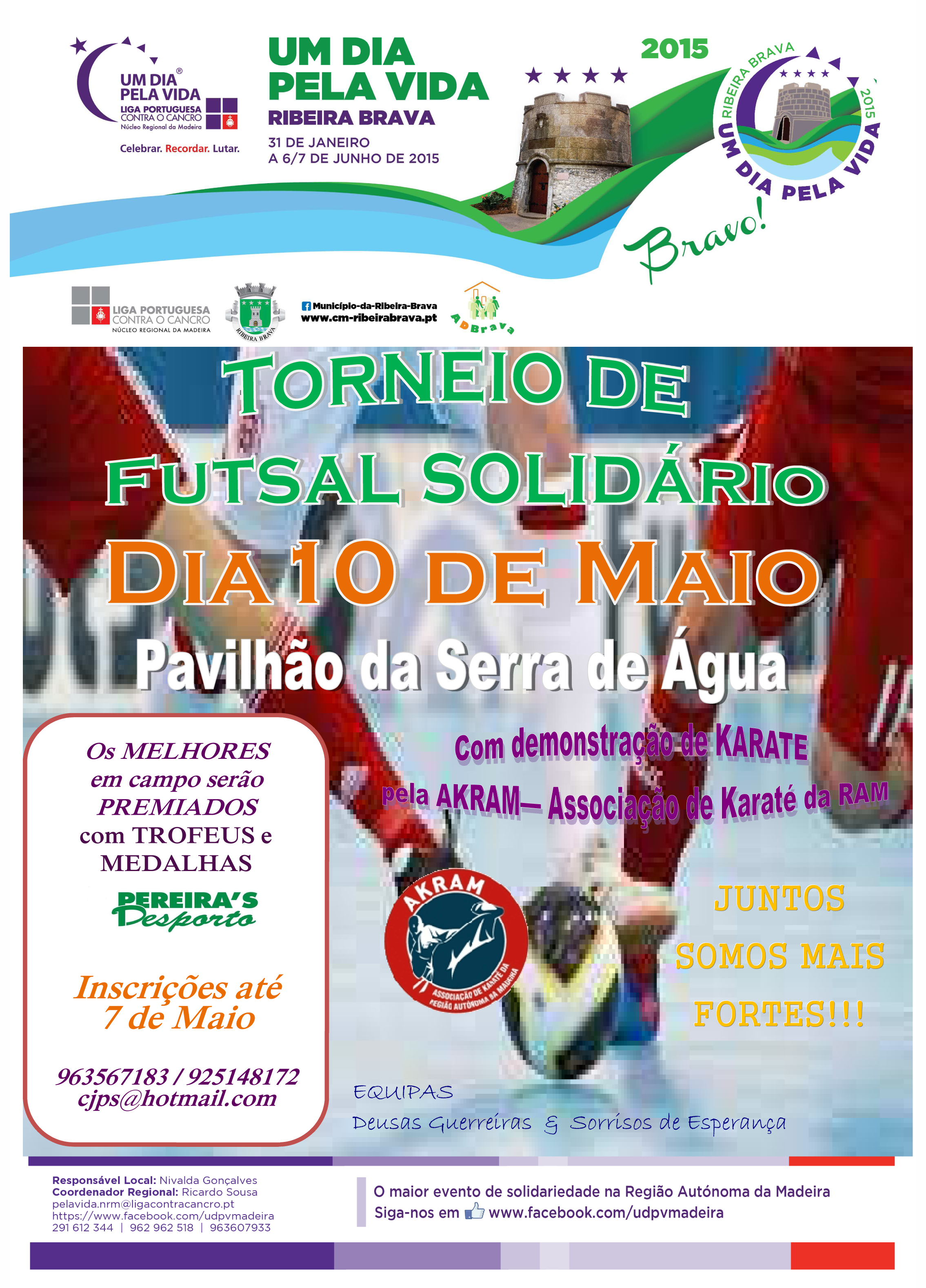 Cartaz Evento Solidário Liga Portuguesa Contra o Cancro